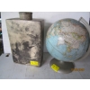 Image 1 : GLOBE & A CERAMIC DECORATIVE VASE