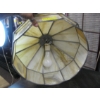 Image 3 : STAIN GLASS HANGING LIGHT FIXTURE