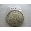 Image 1 : 1991 AMERICAN 1 OZ SILVER $1 .999 SILVER (TAX EXEMPT)