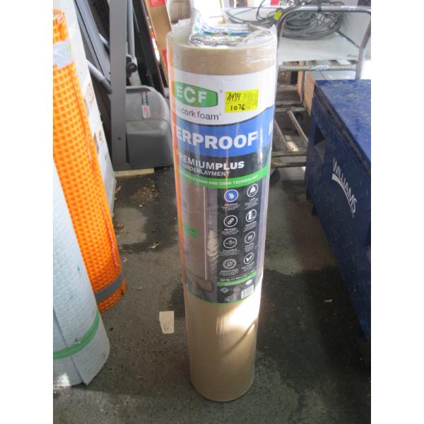 NEW ROLL OF ECO CORK FOAM WATERPROOFING