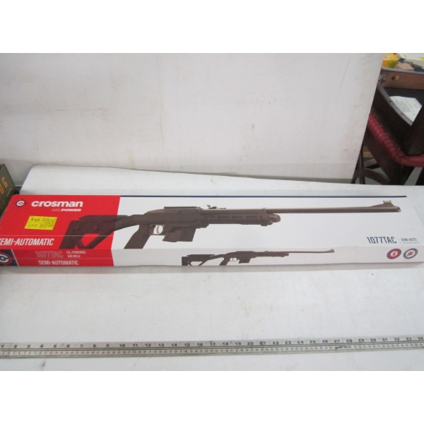 CROSSMAN AIR POWERED SEMI AUTOMATIC RIFLE