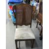 Image 6 : LG. DINING TABLE W/6 CHAIRS & 2 LEAVES