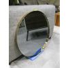 Image 1 : APPROX. 24" ROUND MIRROR W/BRASS TRIM