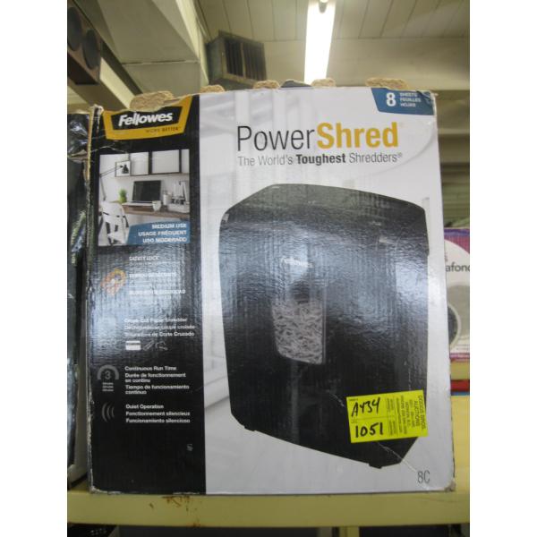 FELLOWES PAPER SHREDDER