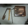 Image 2 : 3 BOXES OF MISC. TOOLS, AXE HEADS, HAMMERS, PIPE WRENCHES, ETC.
