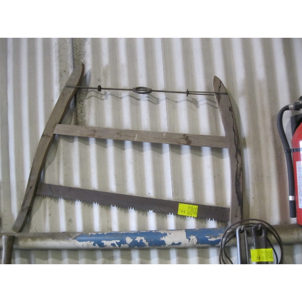 VINTAGE SWEDE SAW OR BUCK SAW