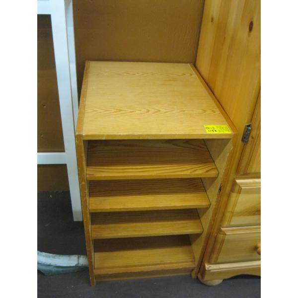 SM. PINE STORAGE SHELF UNIT