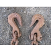 Image 3 : DUAL HOOK & CHAIN, APPROX. 16'