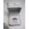 Image 2 : LADIES 14KT WHITE GOLD RING W/7 DIAMONDS, SZ 7 1/2