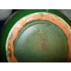 Image 2 : WILHELM KAGEL GREEN & YELLOW POTTERY VASES
