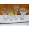 Image 1 : 4 GLASS VASES