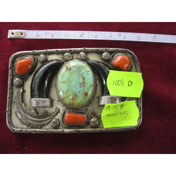 NAVAJO BELT BUCKLE