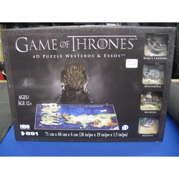 GAME OF THRONES 4D PUZZLE