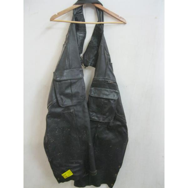 PAIR OF LEATHER CHAPS SZ XS