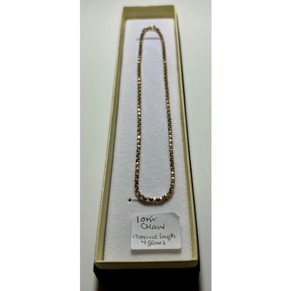 10KT 13” CHAIN - 4G