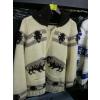 Image 1 : SZ M/L HANDMADE COWICHAN STYLE WOOL SWEATER - BUFFALOS