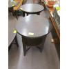 Image 2 : OVAL COFFEE TABLE W/3 END TABLES