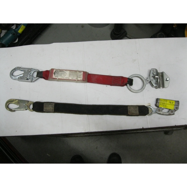 2 FALL ARREST STRAPS
