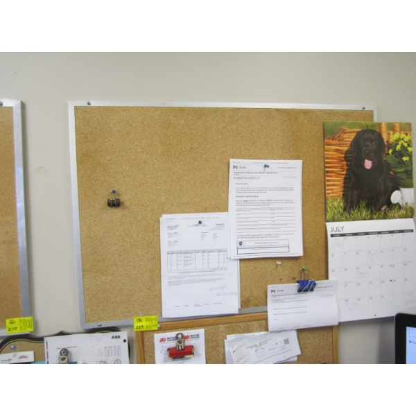 2 CORKBOARDS