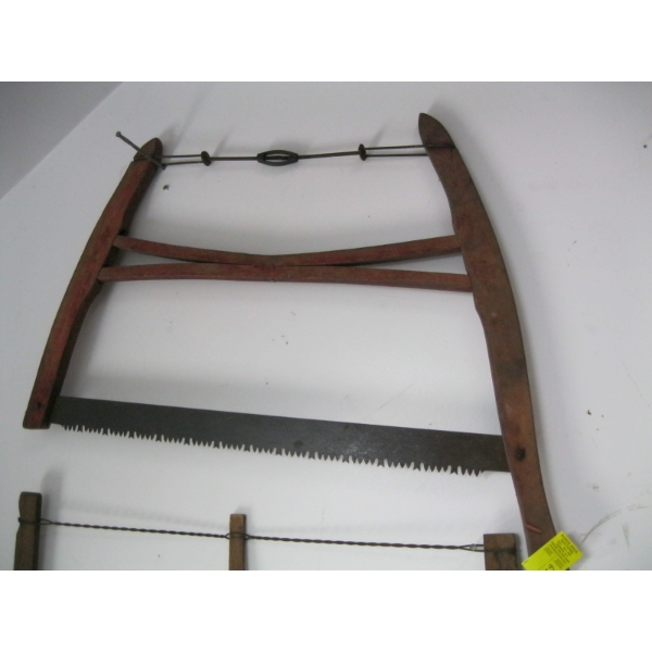WOOD FRAMED BUCKSAW