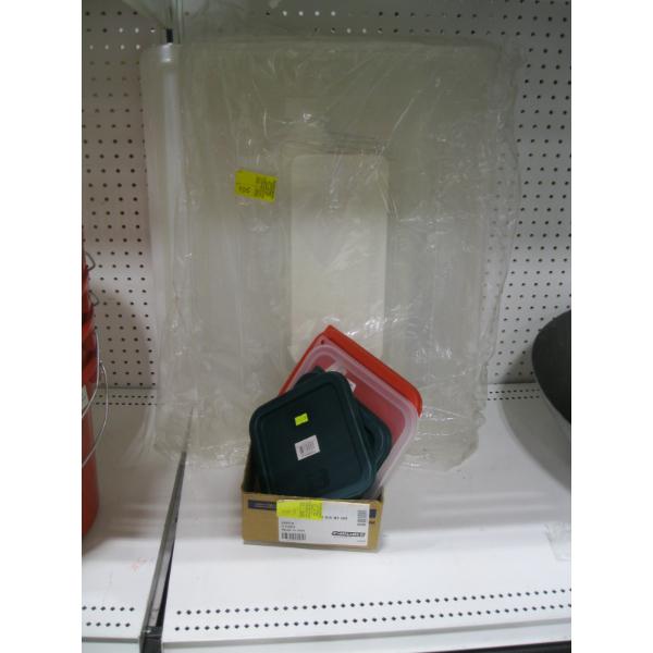 ASST. PLASTIC COVERS