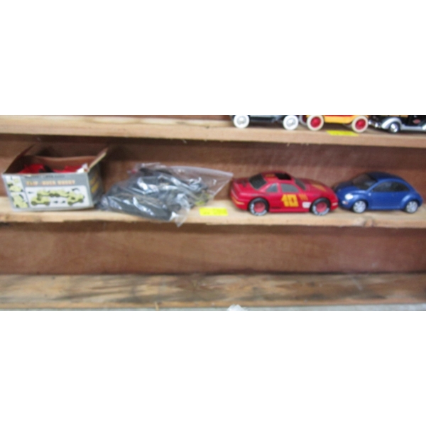 FLIP OVER BUGGY, CAST TRAIN PIECES, TONKA CAR & VOLKSWAGEN DIECAST