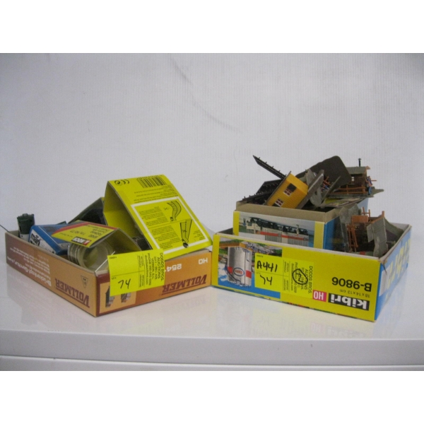 2 BOXES OF ASST.TRAIN ITEMS