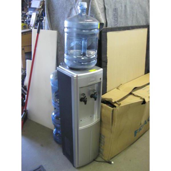 WATER COOLER W/3 BOTTLES