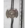 Image 1 : STAMPED STERLING SILVER NAVAJO BOLO TIE, SIGNED R.D. YAWAKIE, ZUNI TRIBE