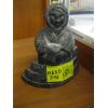 Image 3 : 2 LG. WOLF SCULPTURE FIGURINES