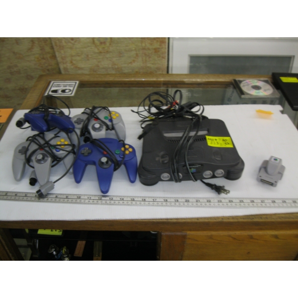 "AS IS" NINTENDO GAMING SYSTEM W/CONTROLLERS