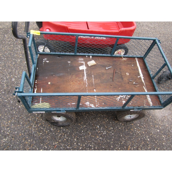 METAL 4 WHEEL WAGON