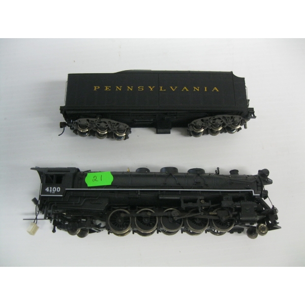 HO SCALE PENNSYLVANIA ENGINE & TENDER