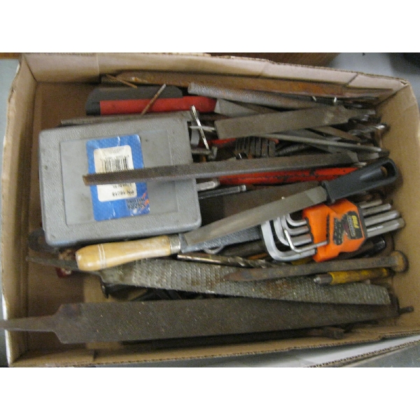 MISC. FILES, ALLEN KEYS, ETC.