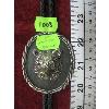 Image 2 : NAVAJO STERLING BOLO TIE W/BEAR