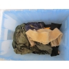Image 2 : BIN OF MISC. BELTS, DRY BAGS, LEATHER CONTAINERS, GUN SCABBARD, ETC.