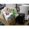Image 4 : LG. LOT MISC. KEURIG MACHINE, COFFEE MUGS, KETTLE, ETC.