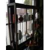Image 2 : MCM GLASS & WOOD SHELF UNIT