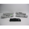 Image 1 : 4 HO SCALE PASSENGER TRAIN CARS & A LOCOMOTIVE COVER