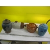 Image 1 : 4 CROCKERY PIECES - BEAN POT, HEATER, ETC.
