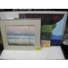 Image 1 : 2 PAINTINGS & 1 FRAMED PICTURE