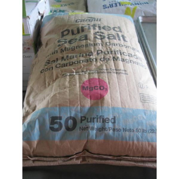 2 BAGS OF PURIFIED SEA SALT