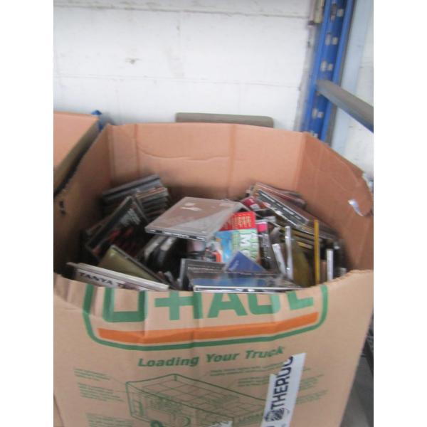 LG. BOX OF CDs
