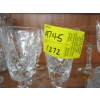 Image 5 : CRYSTAL WINEGLASSES, VASE, ETC.