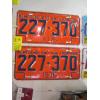 Image 1 : PAIR OF 1976 NEWFOUNDLAND LICENCE PLATES