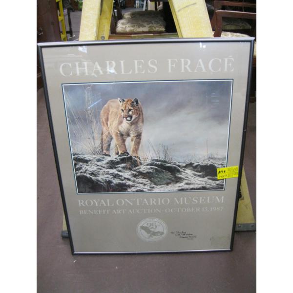 SIGNED CHARLES FRACE POSTER