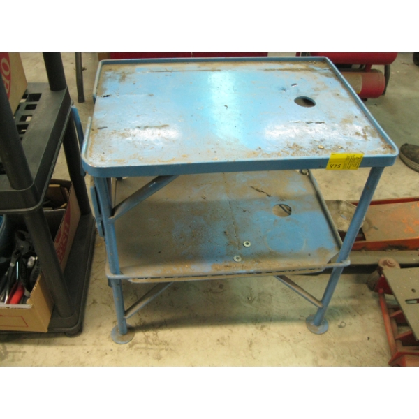 SM. METAL 2 TIER TABLE