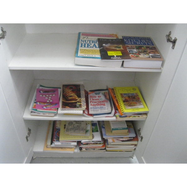 ASST. COOKBOOKS, HEALING BOOKS, ETC.