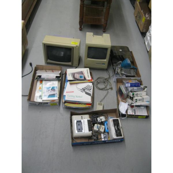 LG LOT OF MISC. - VINTAGE COMPUTER ITEMS