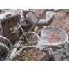 Image 4 : VARIOUS VINTAGE YARD ART FARM IMPLEMENTS - JOHN DEERE SILKY PLOW, ETC.